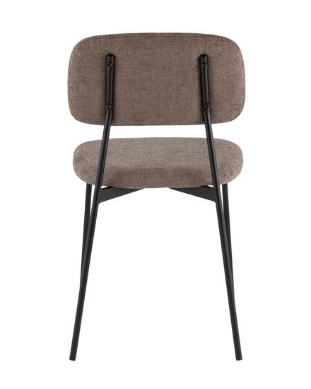 Стул Chao коричневый черные ножки 4 шт.