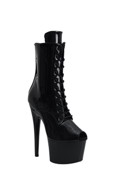 KIKO. Ботильоны двойки. Лак. Открытые - SHDB-006.2-2-lak-bl