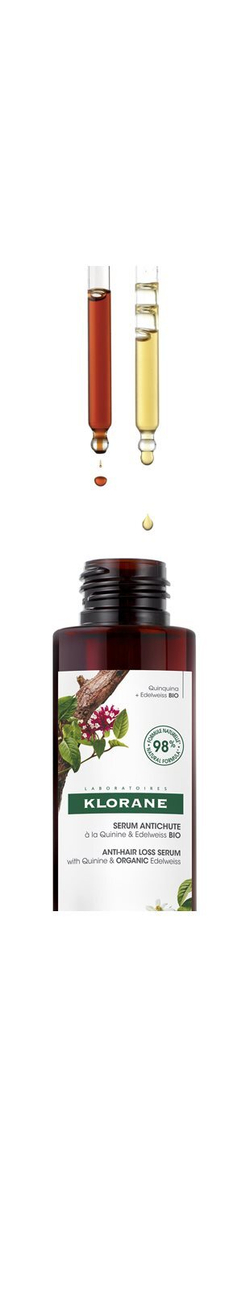 Klorane Quinine & Edelweiss Bio - укрепляющая сыворотка против выпадения волос /   100  ml  / GTIN 3282770141177