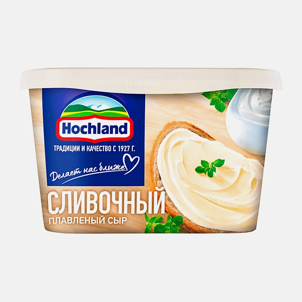 Сыр плавленый Hochland сливочный 55% 400г