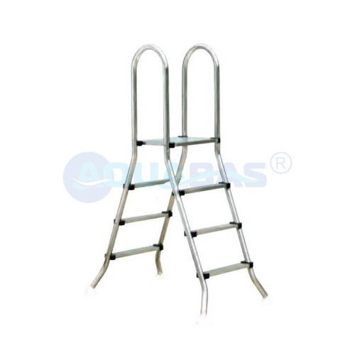 Лестница для сборно-разборных бассейнов AML с платформой и ступенями из н/с (5522R)