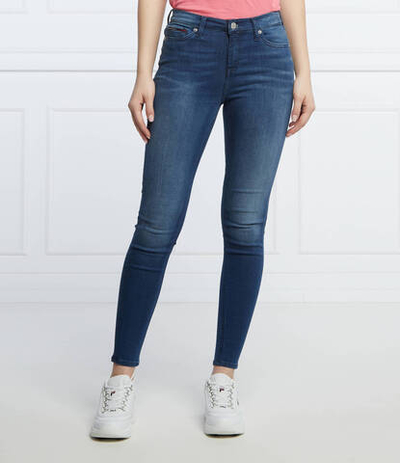 джинсы nora Tommy Jeans - голубой(DW0DW09213)