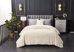 Плед 160х220 Sofi De MarkO Антуан молочный