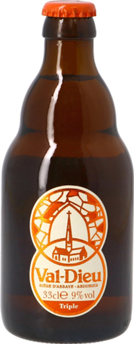 Пиво Валь-Дье Трипль / Val-Dieu Triple 0.33 - стекло