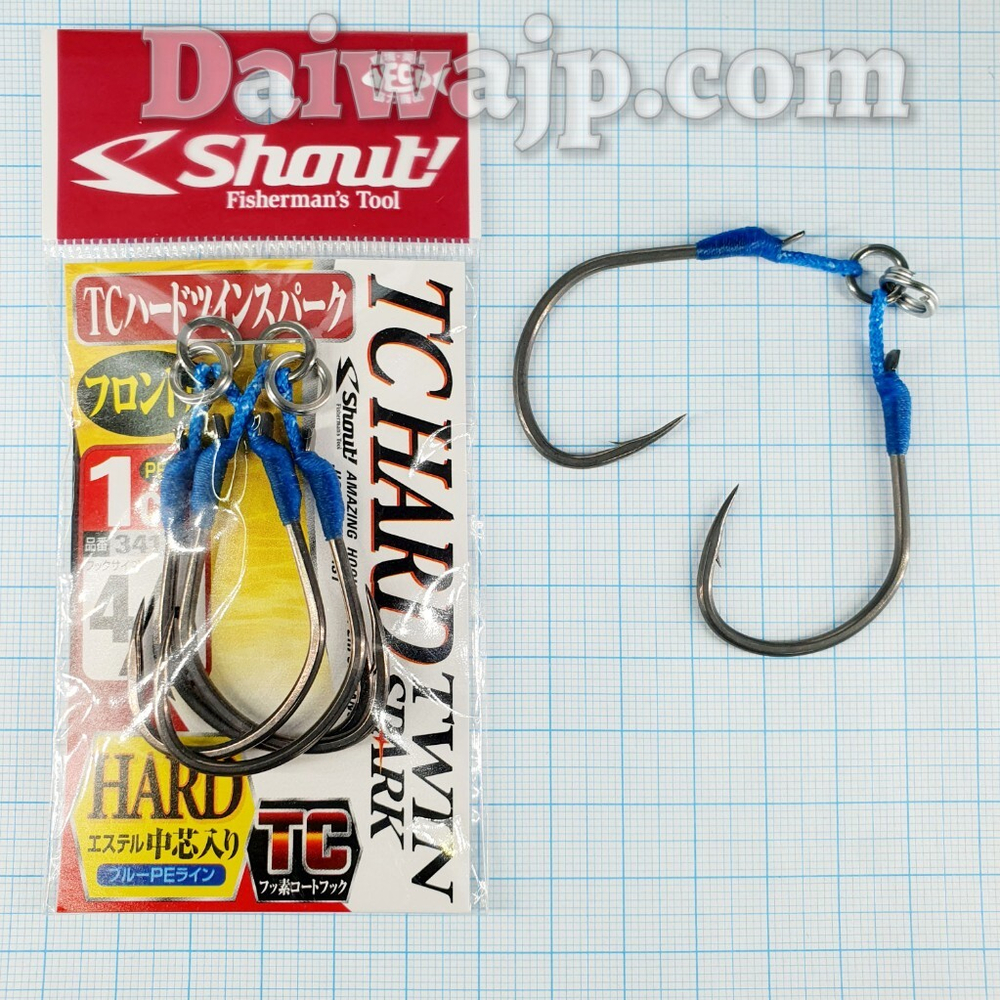 Крючки SHOUT TC HARD TWIN SPARK
