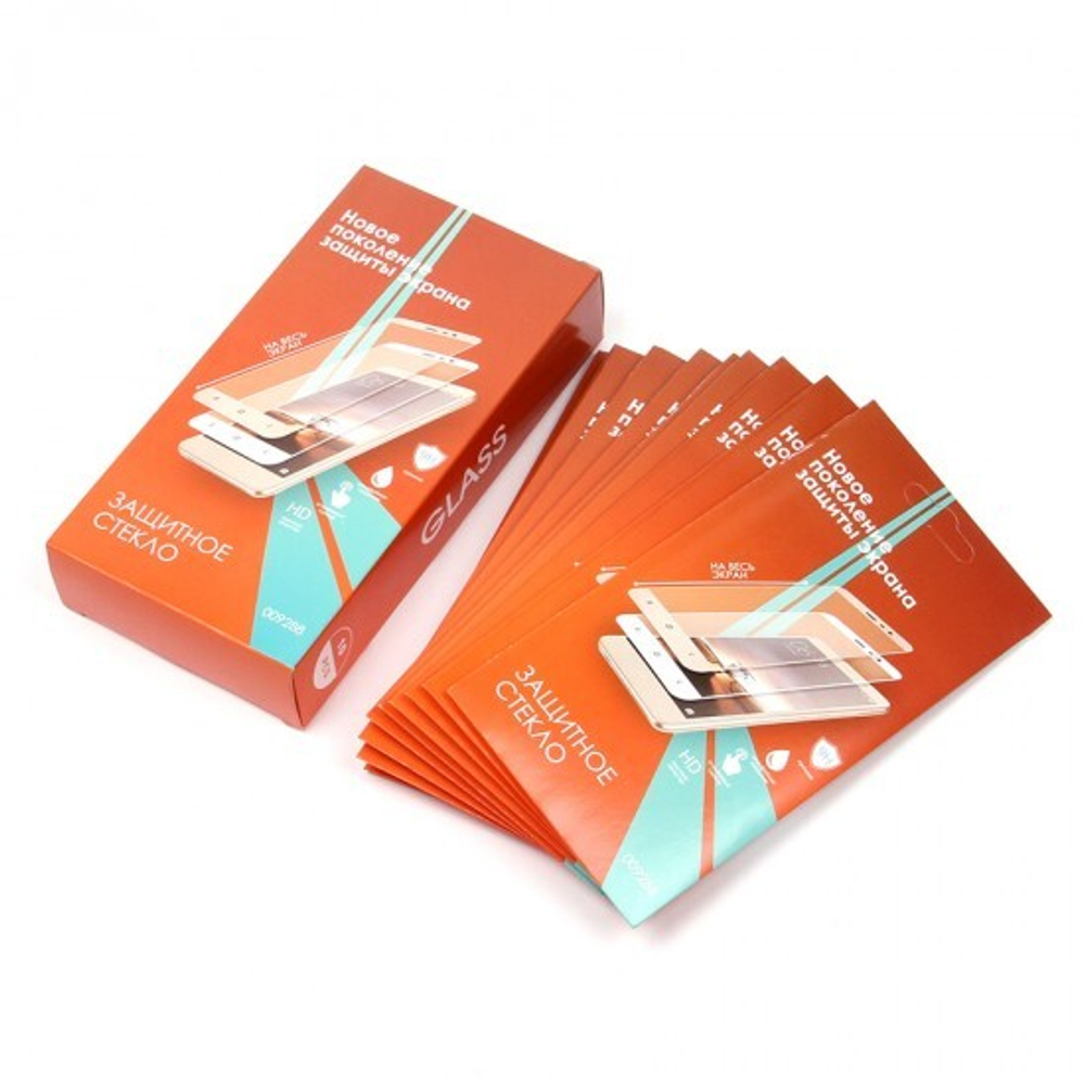 Защитное стекло для Xiaomi Mi8 SE на полный экран, 009288 Золотой