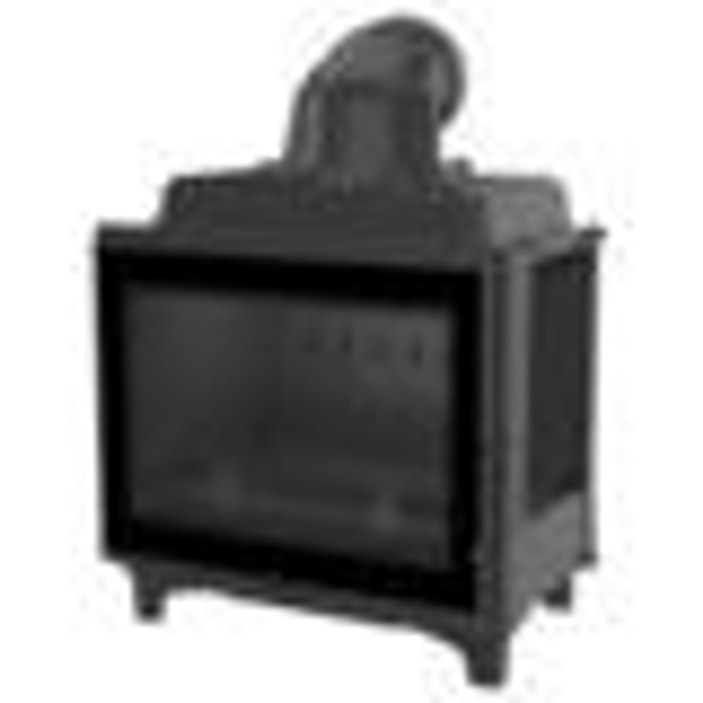 Каминная топка Kratki Maja/L/BS (угловое стекло слева) чугун