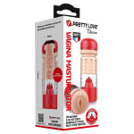 Вибромастурбатор-вагина 17,9см в красной колбе Pretty Love Emily BM-00900T65-1