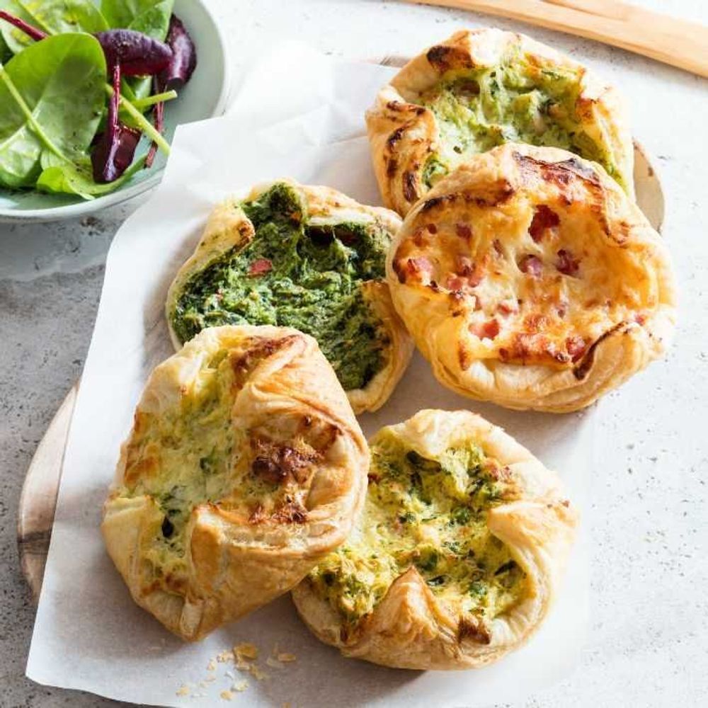 Корзиночка с ветчиной и сыром Delifrance