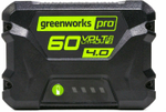 Аккумулятор для техники GREENWORKS G60B4 60В, 4Ач (2918407) ударопрочный
