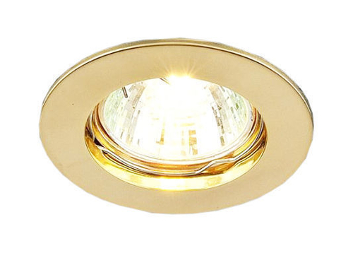 Точечный светильникHS-863А MR16 золото (GD)