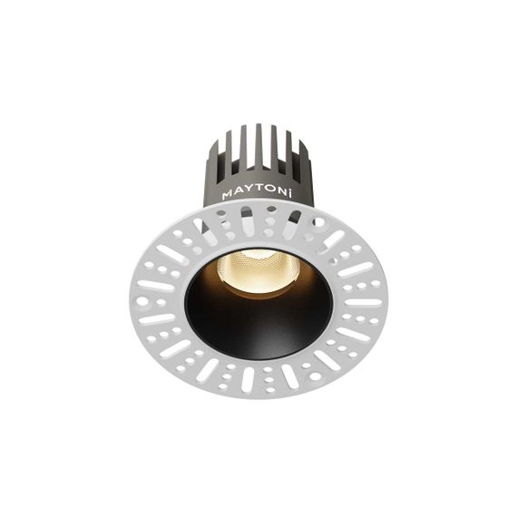 Встраиваемый светильник Maytoni Technical DL124-10W-3K-TRS-B