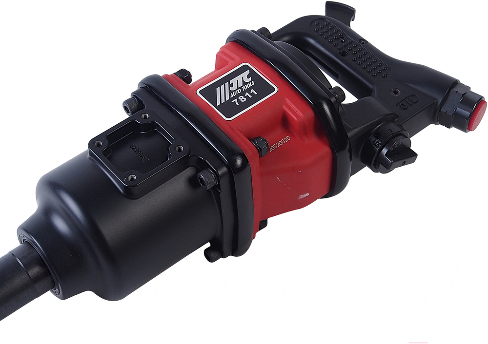 Гайковерт пневматический 1" 3390Нм 3600об/мин. 312л/мин. 90PSI шпиндель 203мм ударный L=610мм JTC JTC-7811