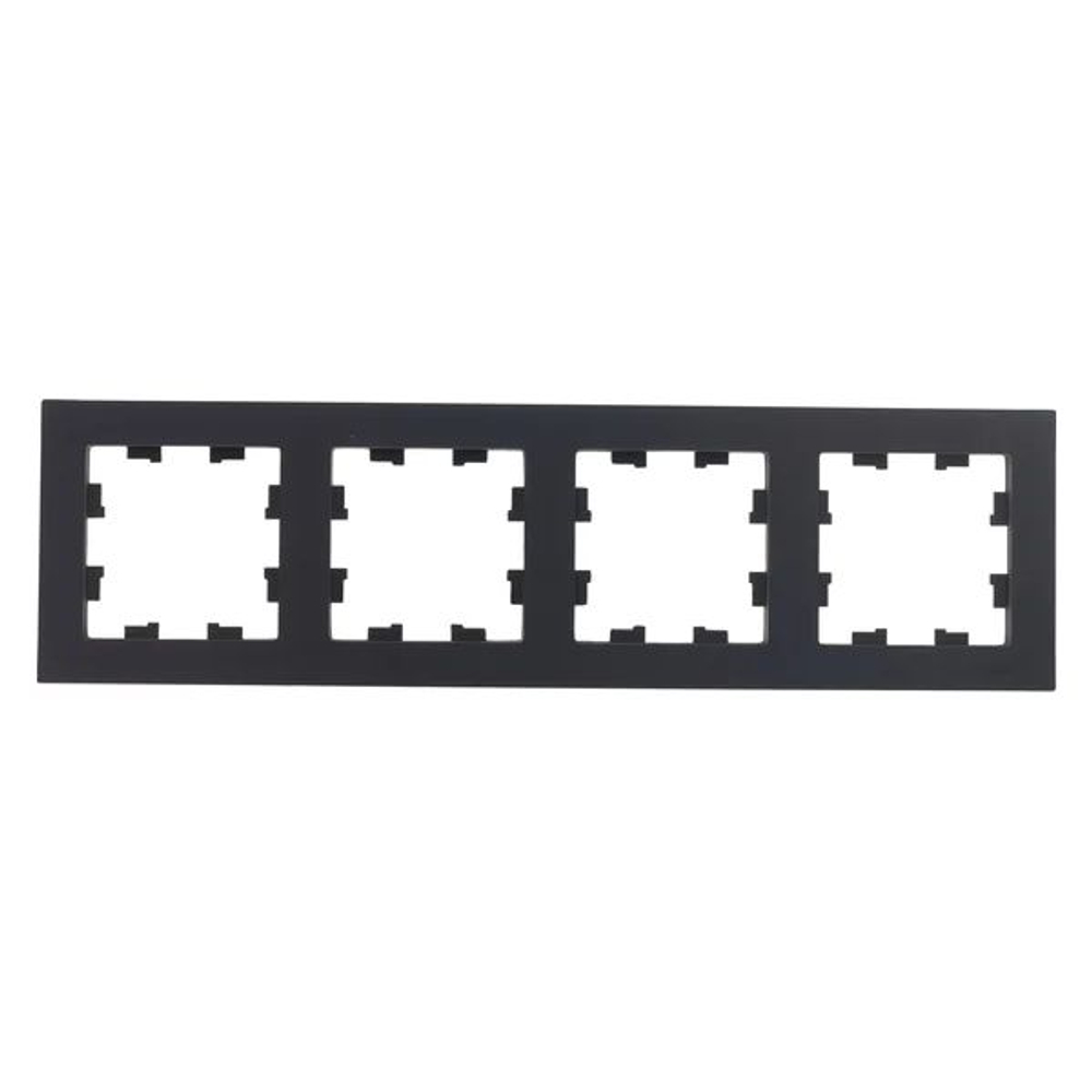 ATLASDESIGN 4-постовая РАМКА, универсальная, КАРБОН