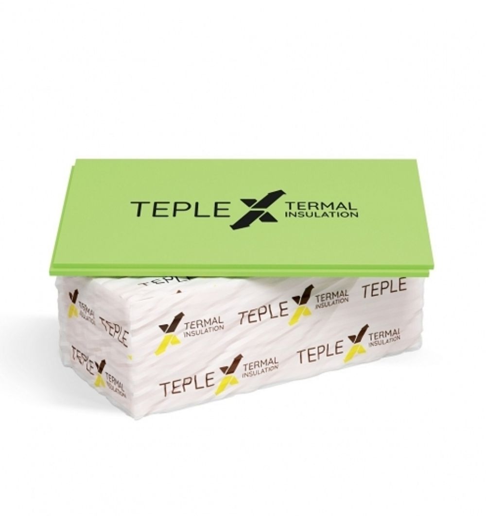 Экструд. пенополистирол ТЕПЛЕКС 1185*585*50 Т-15 (5,5458 м2/0,2776 м3/8 шт)