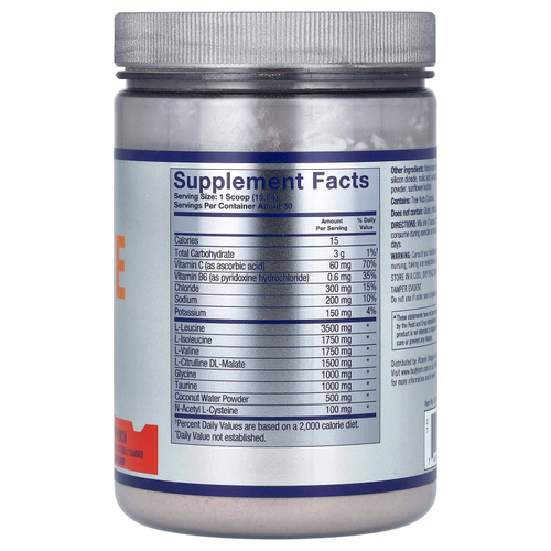 BodyTech, Elite, Ultimate BCAA, со вкусом фруктового пунша, 465 г (16,4 унции)