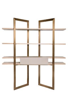 58DB-21171STEL Стеллаж Crossing 180*30*200см