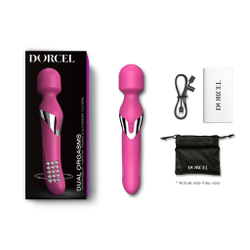 Dorcel DUAL ORGASMS MAGENTA - Двусторонний массажер