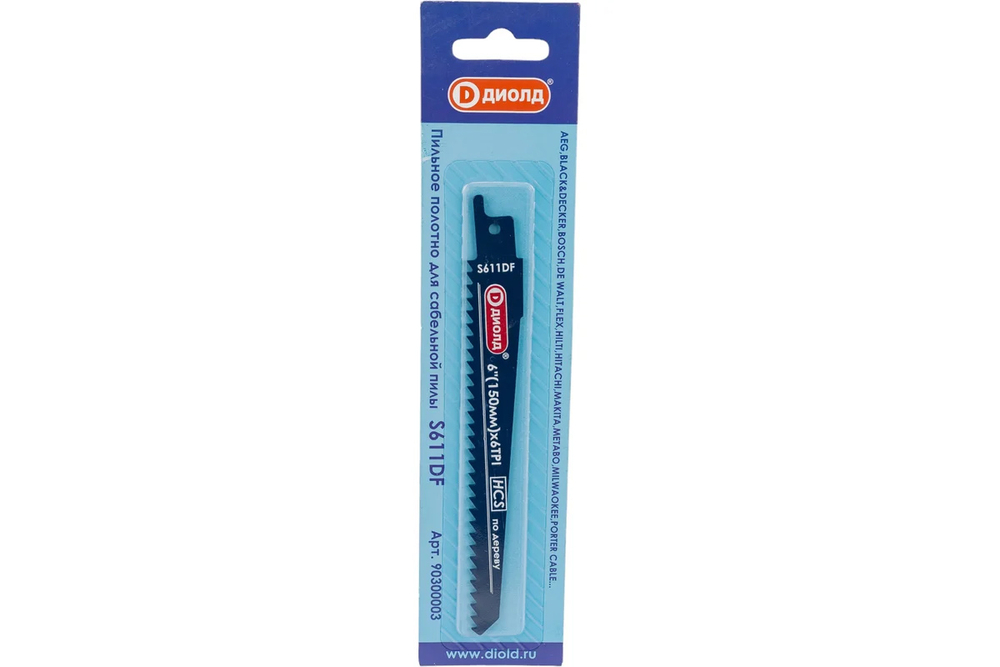 Полотно для сабельной пилы Bi-Met STAYER L130/150 S611DF