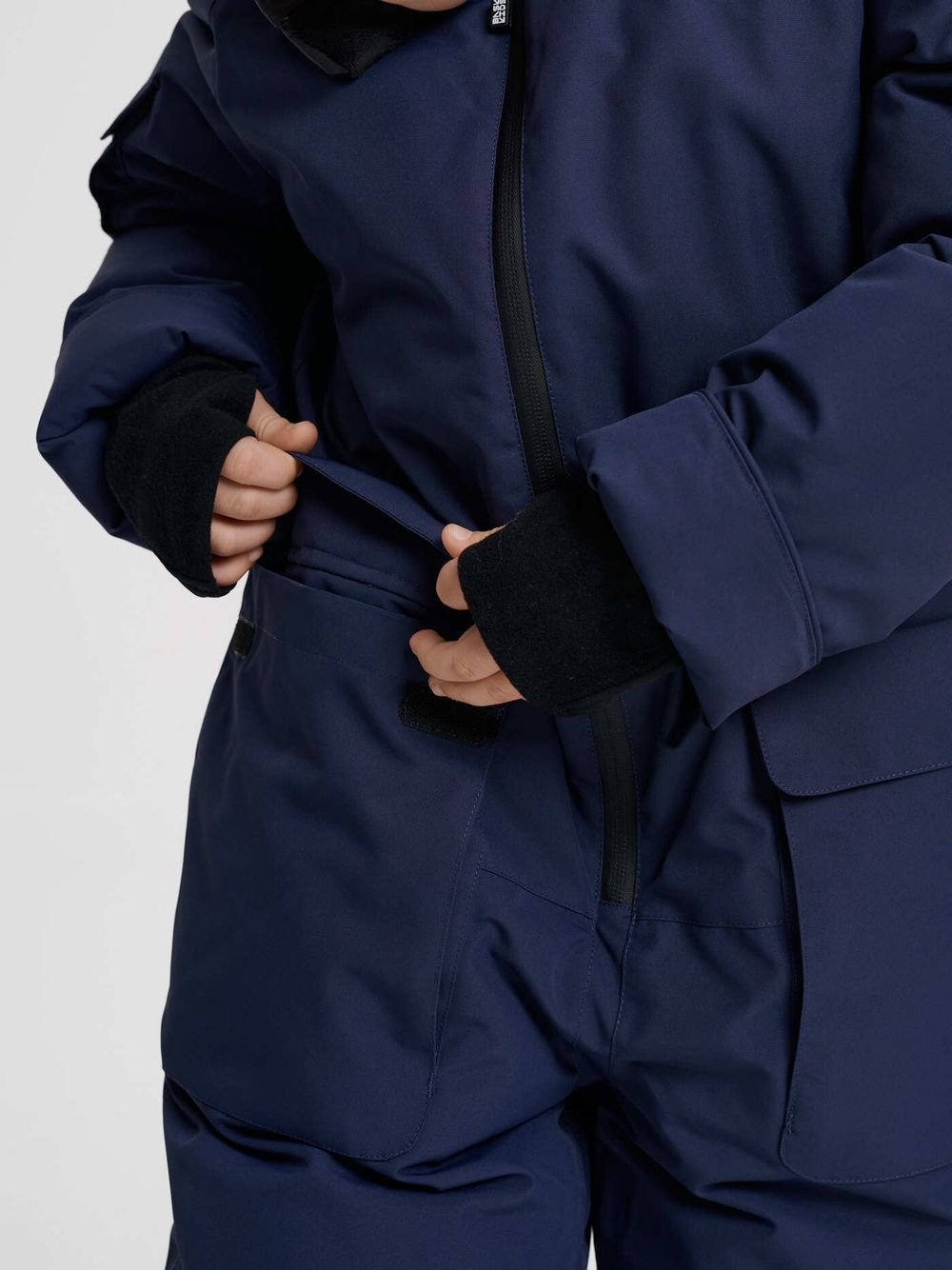 Комбинезон детский пуховый BASK kids YETI синий