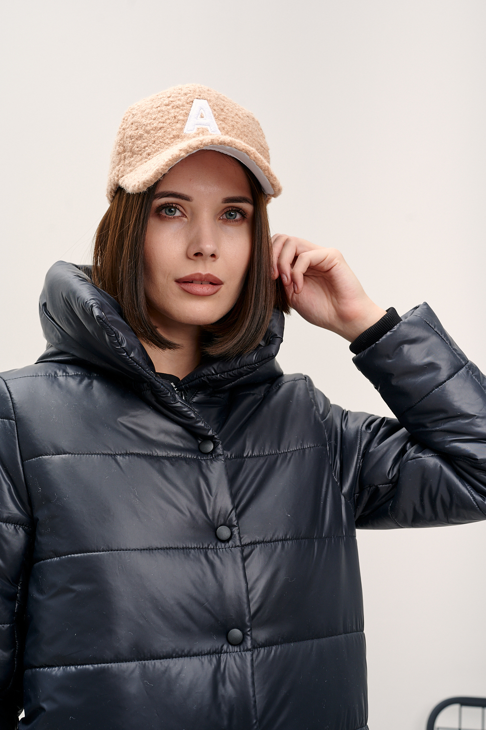 Пальто женское "Лара" черный