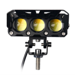 30W Б. Желтый / Светодиодная фара прожектор с линзой, двух режимная, белый + желтый, серия: РаБОТА, TG (за 1 шт.)