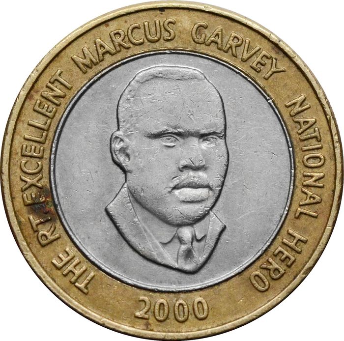 20 долларов 2000 Ямайка VF