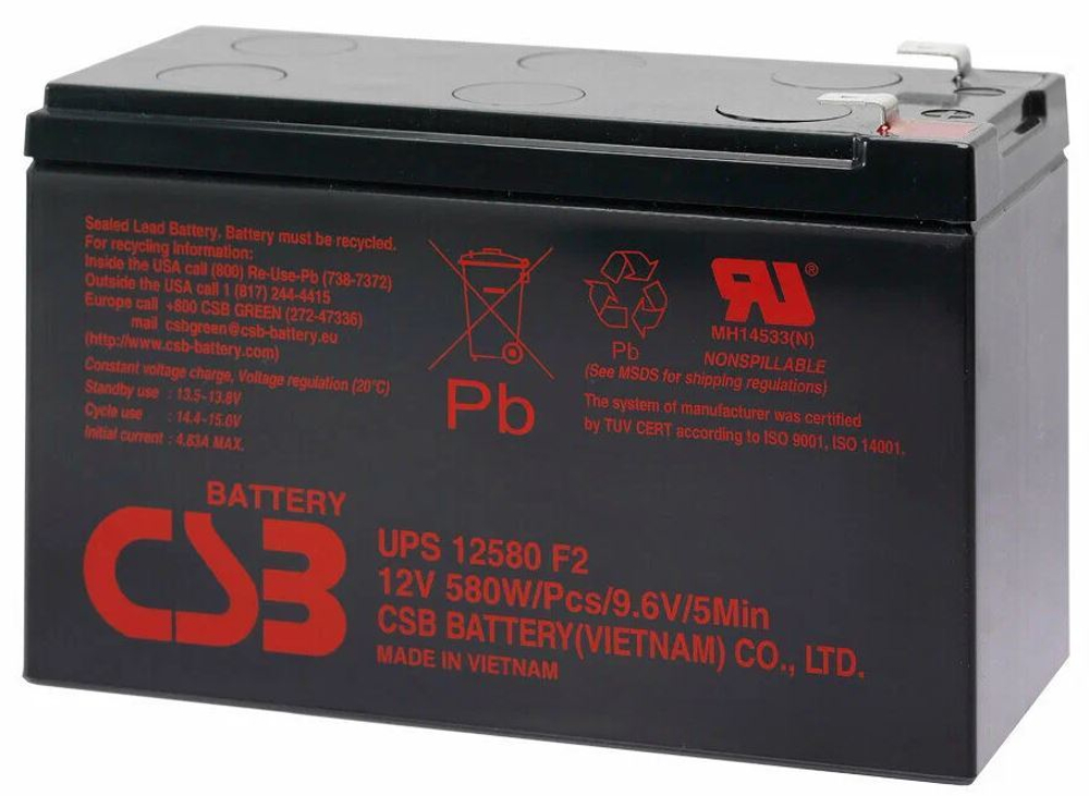 Батарея  CSB UPS12580