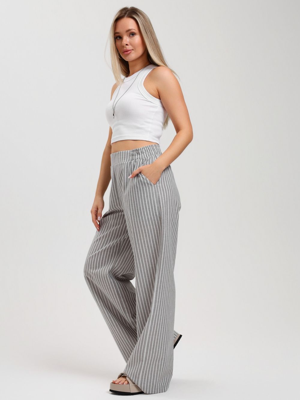 Брюки Летний день-2 Виотекс СЕРЫЙ