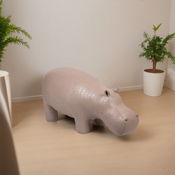 Банкетка Пуф Бегемот Капучино большой