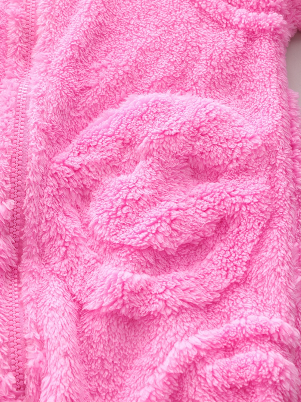 Комбинезон флисовый для девочки Next E96-162, Ярко-розовый