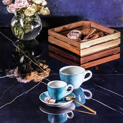 Ложка чайная «Саппоро бэйсик»;сталь нерж.;,L=13,9см;золотой,матовый (Цвет: золотистый)