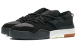 Alexander wang x adidas originals B-ball stitching casual low-top sneakers for men and women the same black