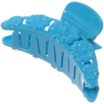 Заколка-краб для волос на блистере «Diana Collection - Sara», микс 6 цветов, 7.5см