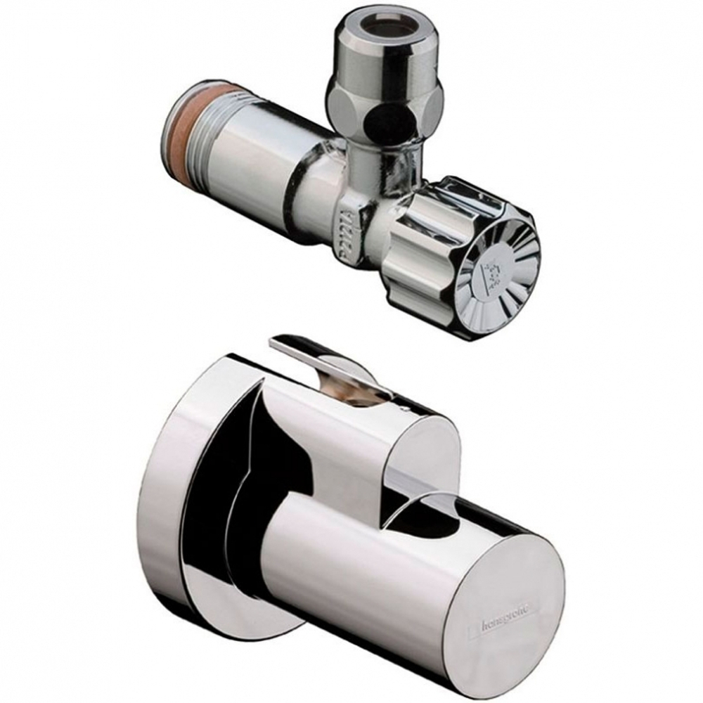 Запорный вентиль Hansgrohe 13954000 угловой хром