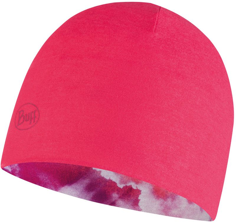 Двухслойная полиэстровая шапка Buff Hat reversible polyester Ray Rose Pink Фото 2