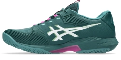 Мужские кроссовки теннисные Asics Solution Speed FF 4 - dark neptune/white