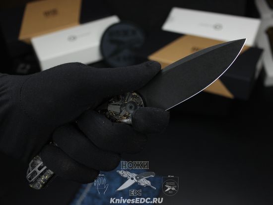 Нож складной CIVIVI Praxis C803J сталь клинка 9Cr18MoV, рукоять Carbon