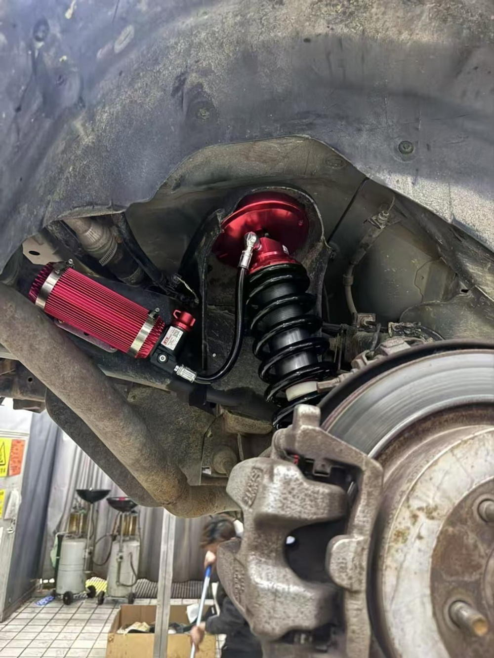 LandRover Discovery 3 лифт-комплект регулируемой подвески +2" ST8000