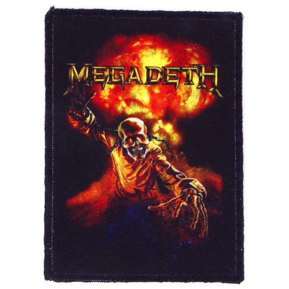 Нашивка Megadeth Vic Rattlehead (575)