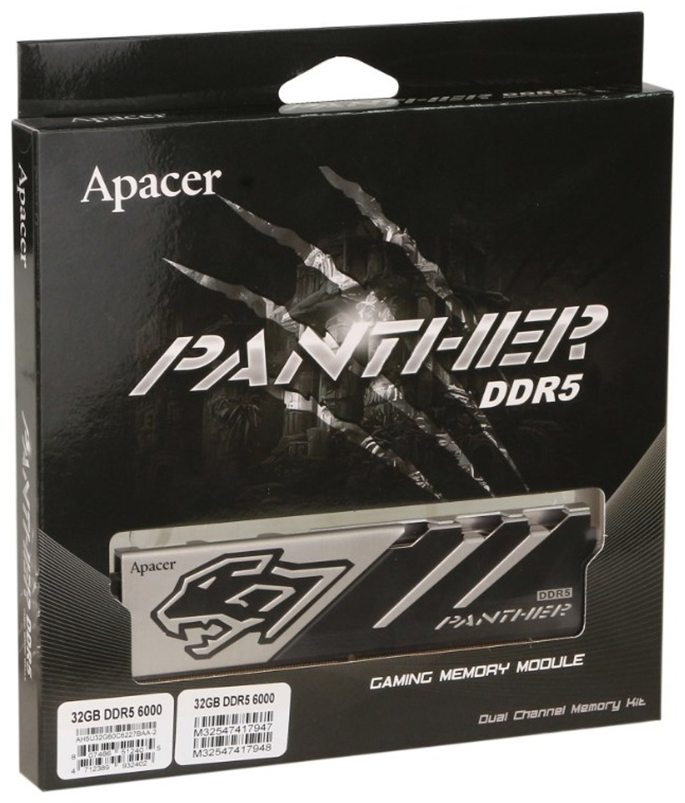 Оперативная память Apacer AH5U32G60C6227BAA-2 32 Гб