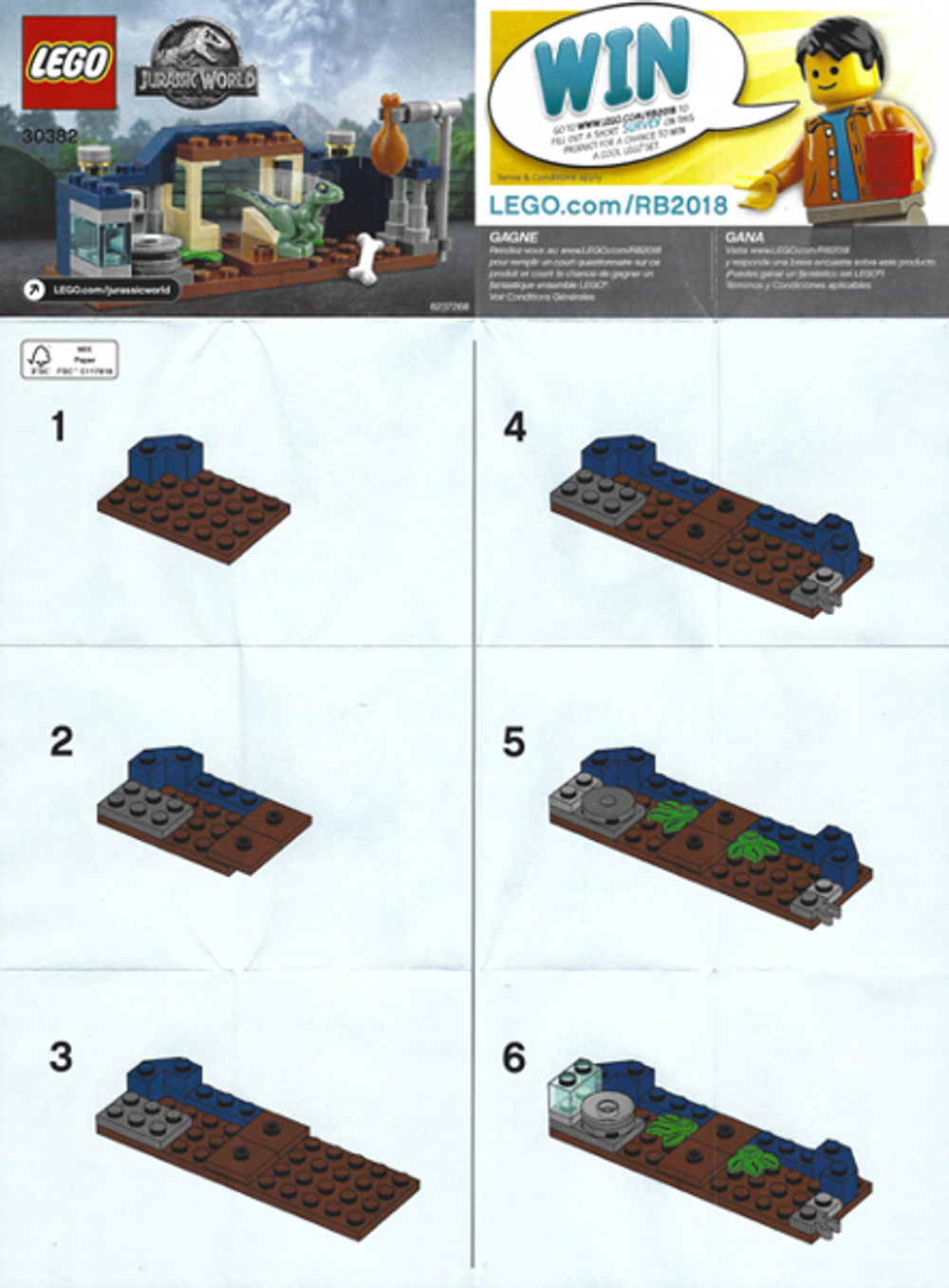 LEGO Jurassic World 30382 Vsetovary.kz