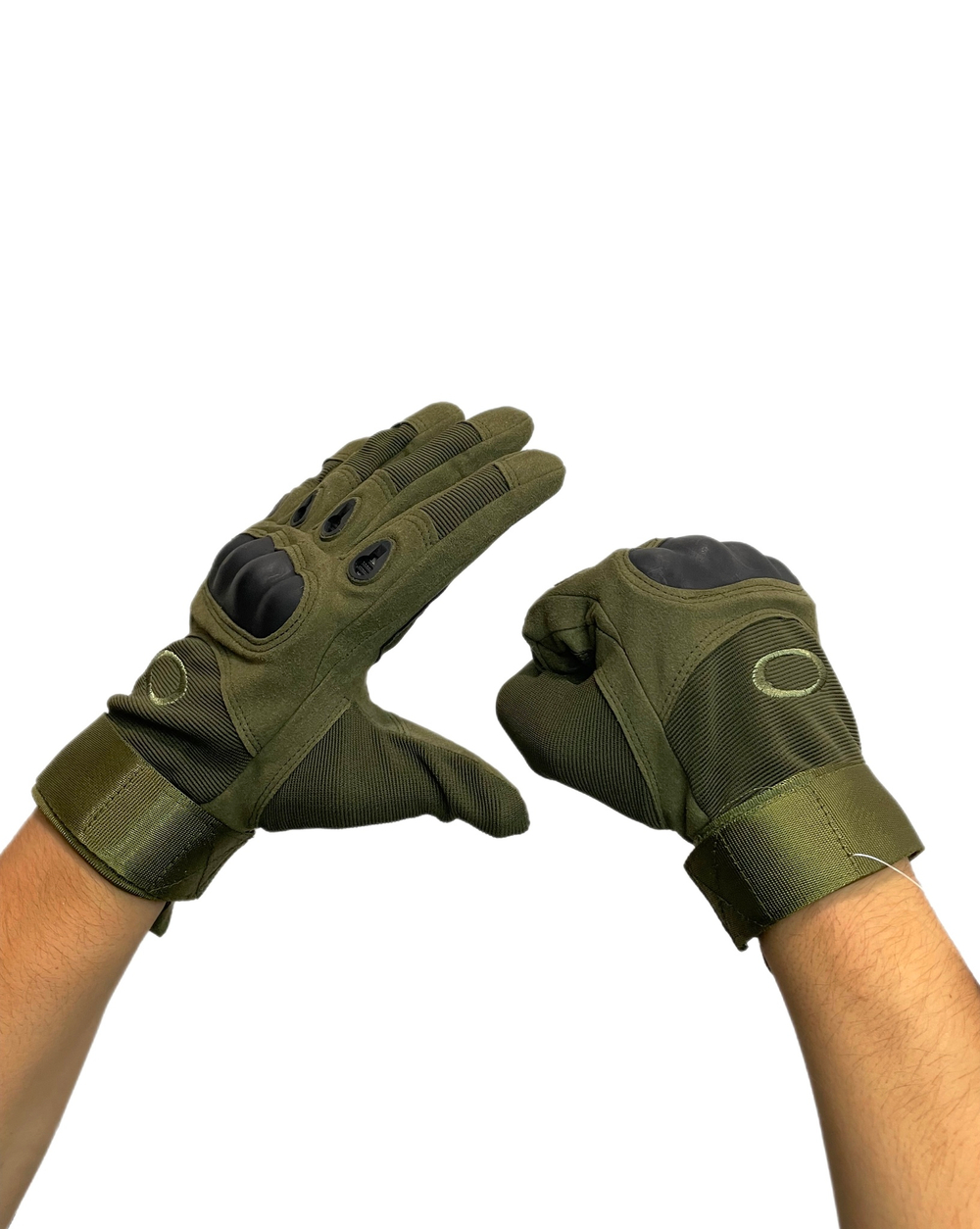 Перчатки Тактические полнопалые со вставкой, Олива
