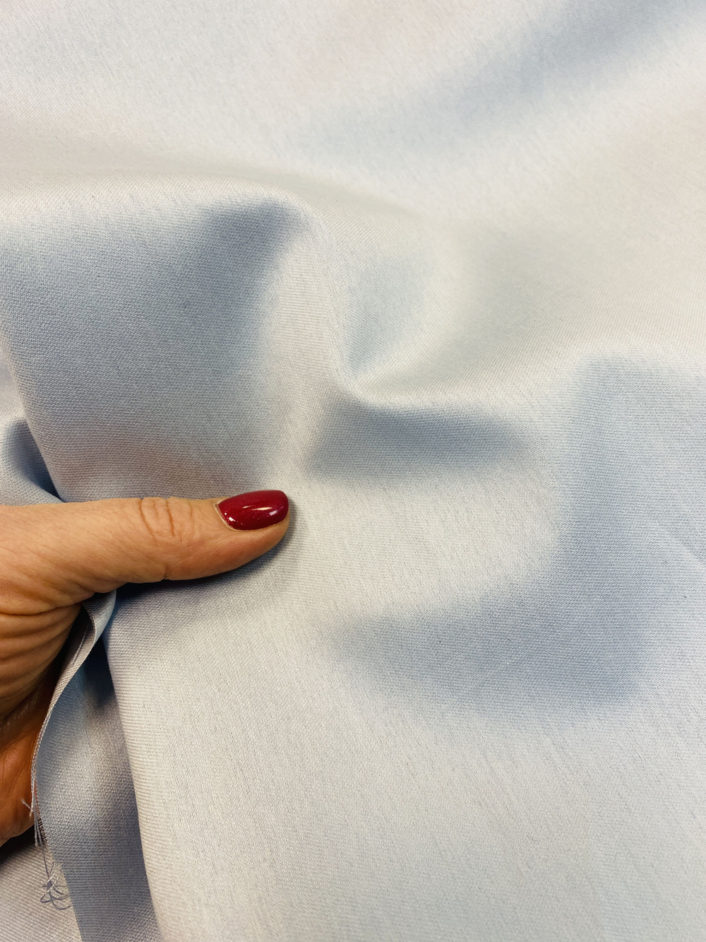 Ткань 100% хлопок-джинс-атлас (Италия) ш-150см 0,8 м