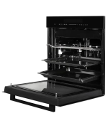 Электрический духовой шкаф Kuppersberg с функцией СВЧ HK 616 Black фото 4