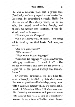 Two lilies. Volume 1 | Kavanagh Julia