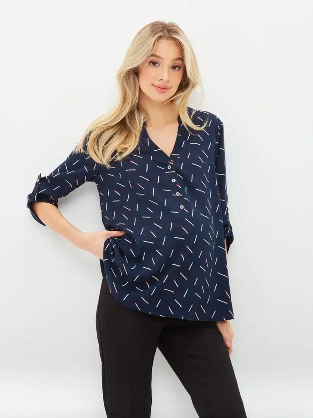 Блузка "Девика" для беременных женщин и кормящих мам