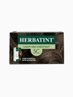 5С СВЕТЛЫЙ ПЕПЕЛЬНЫЙ КАШТАН - гель-краска для волос HERBATINT, 170 мл / из Европы /