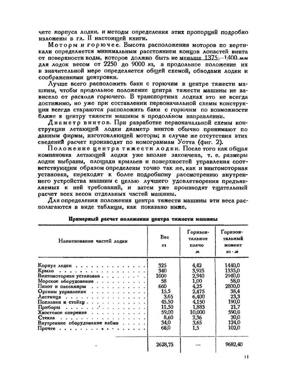 Проектирование и расчёт гидросамолётов | О. В. Мунр