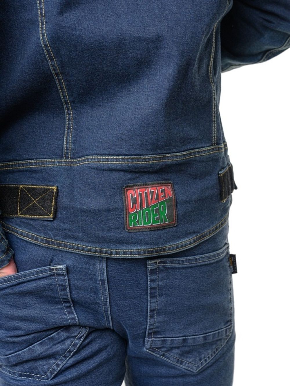 Ghost / Slim fit Cordura Denim стрейч / Синий